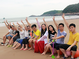 橙樹網(wǎng)絡(luò)蒼南柳壟沙灘露營記！