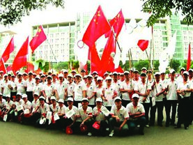 全體橙樹人參與奧運(yùn)圣火傳遞活動